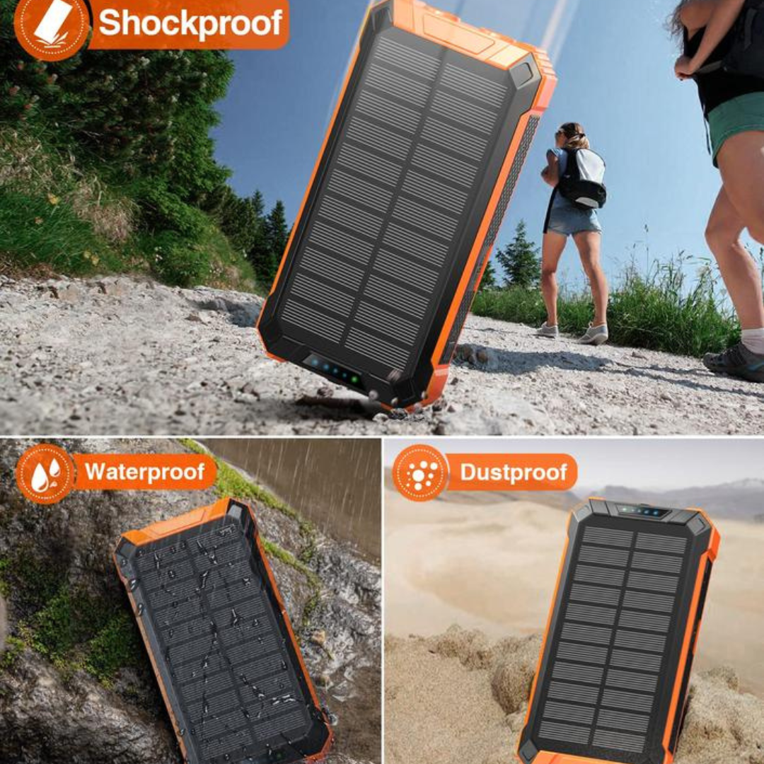Soline™ Wireless Solar Power Bank