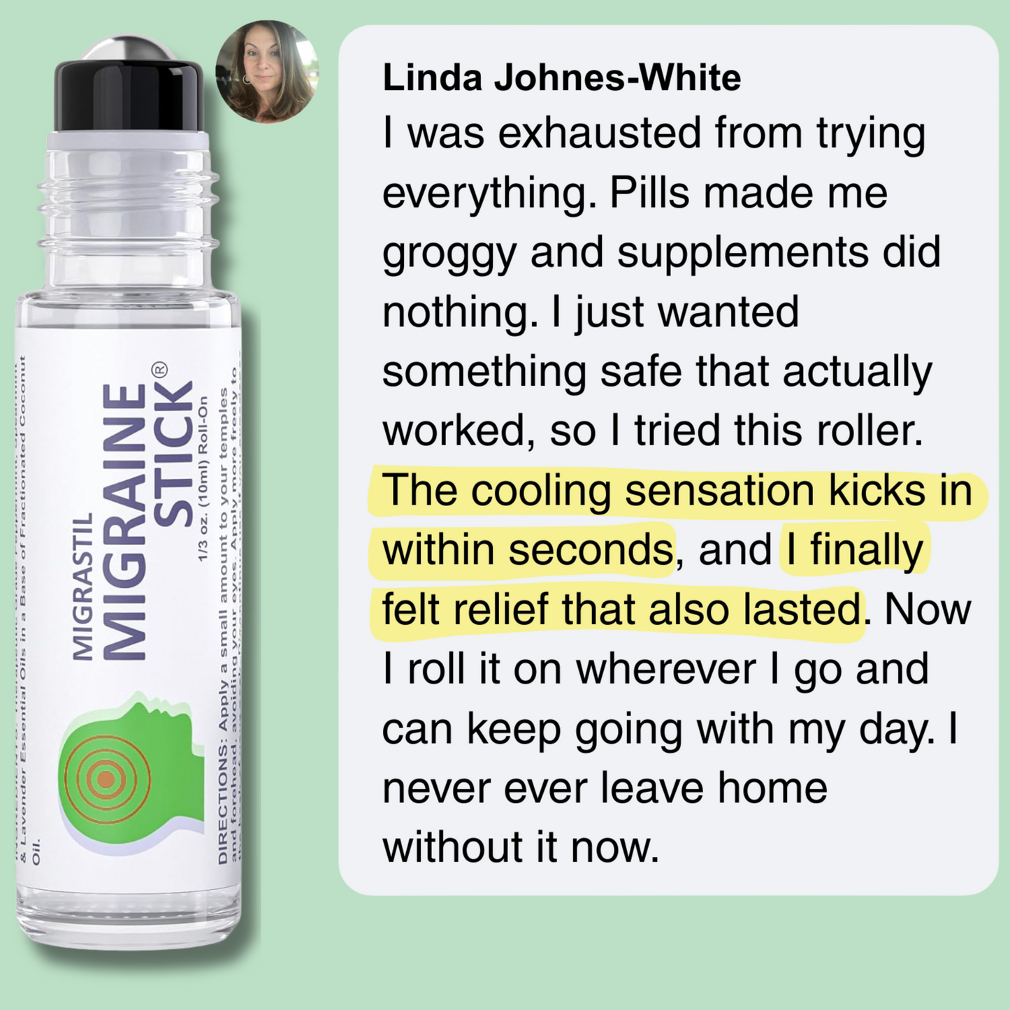 Migraine Roller Stick