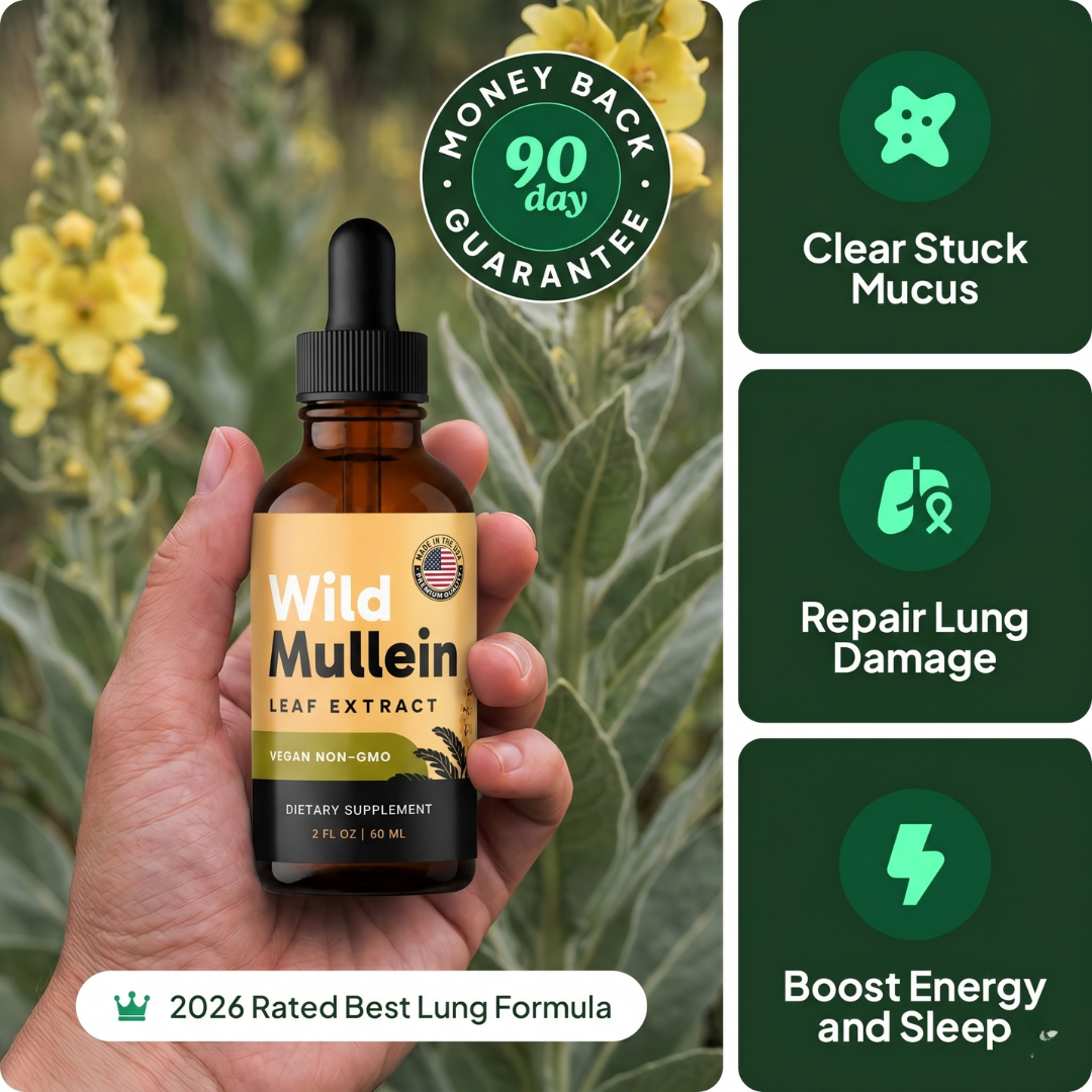 Super Concentrated Wild Mullein Drops