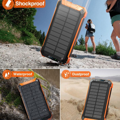 Soline™ Wireless Solar Power Bank