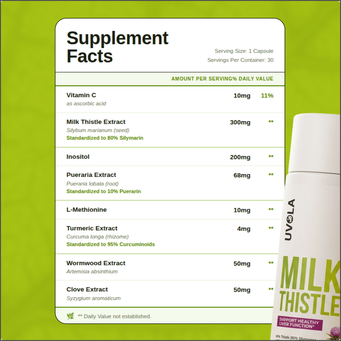 Soline - Milk Thistle For Liver Support